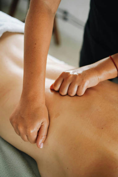 massage-allonge massage allongé